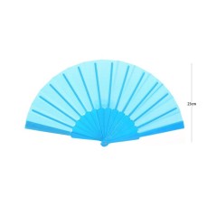 Abanico liso barato elige color -Tus Disfraces Baratos