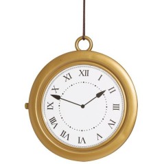Reloj bolsillo con cadena gigante 20 cm conejo blanco alicia