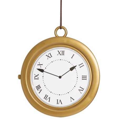 Reloj bolsillo con cadena gigante 20 cm conejo blanco alicia