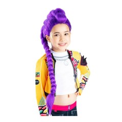 Peluca Rumi guerreras K-Pop-TusDisfraces