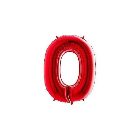 Globo numero rojo 40 101 cm para helio o aire Tus disfraces baratos