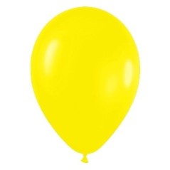 Globo amarillo fashion solido R12 50 uds sempertex 7703340230566 R12 020