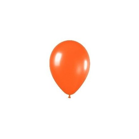Globo naranja metal 30 cm r 12 50 uds sempertex 7703340238869 R12 561