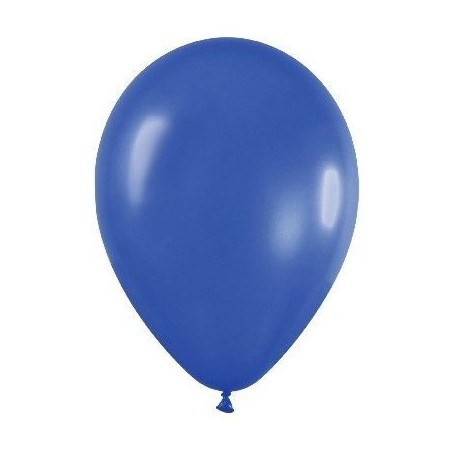 Globo metal azul real sempertex 50 unidades de 30 cm R12 7703340238661 R12 540