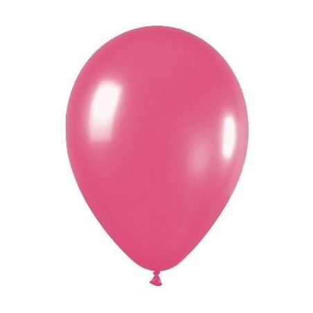 Globo fucsia fashion solido R12 50 uds sempertex 7703340231068 R12 012