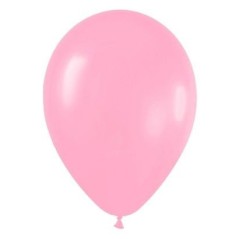 Globo rosa fashion solido R12 50 uds sempertex  30 cm 7703340230368 R12 009
