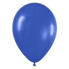 Globo azul real de 30 cm Sempertex bolsa 50 unidades 7703340231563 R12 041