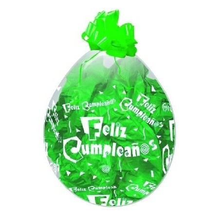 Globo feliz cumpleanos 45 cm englobadora unidad 8435525840299 R18 Z