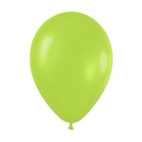 Globo verde neon r 12 30cm 50 uds sempertex 7703340235264 R12 230