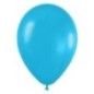 Globo azul caribe fashion solido  r-12 50 uds semp