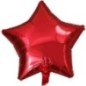 Globo estrella rojo foil para helio