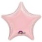 Globo estrella  rosa pastel 19 foil