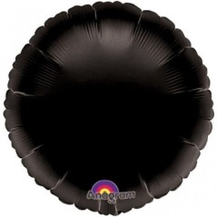 Globo circulo negro 18 45 cm helio o aire 26635006811 68101