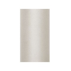 Tul beige rollo de 9 mt x 15 cm para decoraciones 5901157464729 TIU15 013