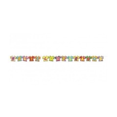 Guirnalda feliz cumpleanos camisetas y pinzas 8422971041004 S4100