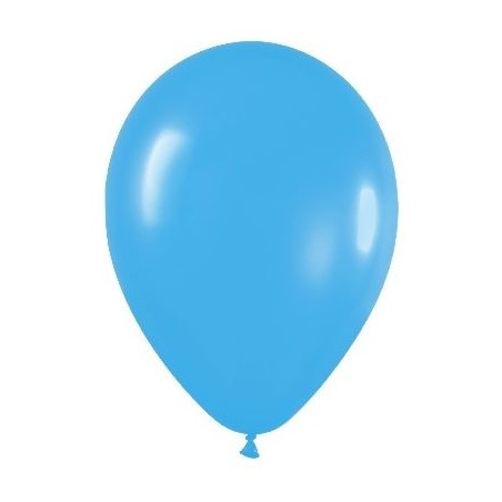 Globo azul de 30 cm 12" serpentex bolsa 12 unidades 7703340230634 R12 040 12