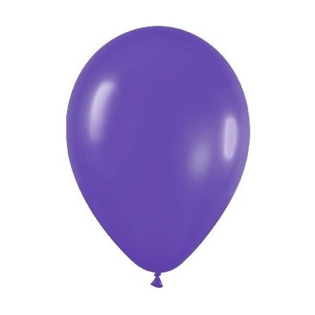 Globo violeta de 30 cm 12"  serpentex bolsa 12 unidades 7703340233932 R12 051 12