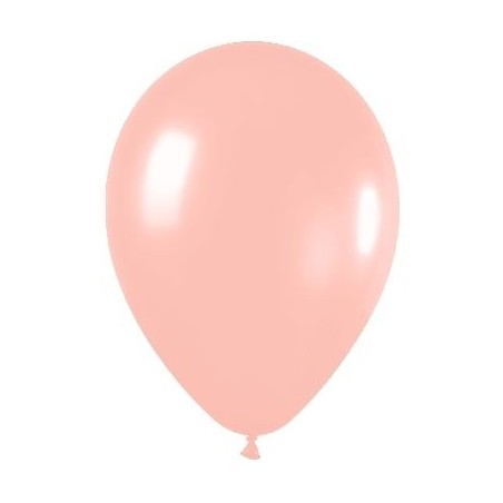 Globo durazno melocoton de 30 cm 12"  serpentex bolsa 12 unidades 7703340230832 R12 060 12