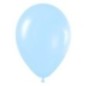 Globo satin azul de 30 cm serpentex bolsa 12 unidades