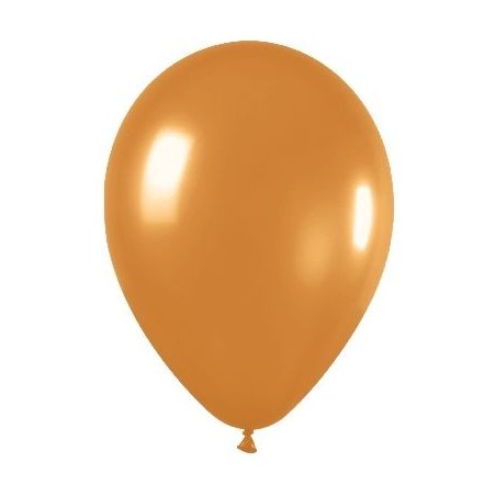 Globo metal dorado de 30 cm 12 uds 7703340238234 R12 570 12