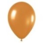 Globo metal dorado de 30 cm 12 uds