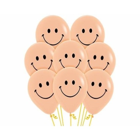 Globos caras para munecos 12 uds de 30 cm 7703340134017 R12 CARA 060