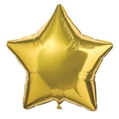 Globo estrella oro helio foil 19 45 cm decoracion 26635305853 3058501