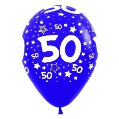 Globo latex n 50 30 cm  12 und sempertex colores sutidos 7703340334127 R12 N50D