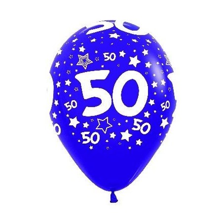 Globo latex n 50 30 cm  12 und sempertex colores sutidos 7703340334127 R12 N50D