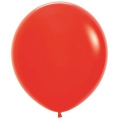 Globo Sempertex 18" 45 cm Rojo 6 uds 7703340251226 R18 015