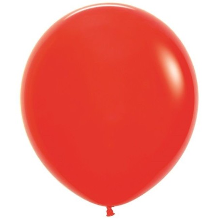 Globo Sempertex 18" 45 cm Rojo 6 uds 7703340251226 R18 015