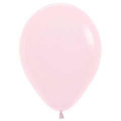 Globo Sempertex 18" 45 cm Rosa Pastel 6 uds 7703340154480 R18 609