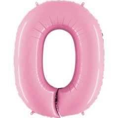 Globo numero rosa pastel 102 cm 8053904660704 30070