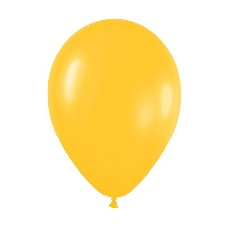 Globo Amarillo Miel Sempertex latex 50 uds 30 cm 7703340231761 R12 021