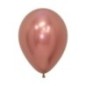 Globo reflex rosa dorado R5 12,5 cm crome