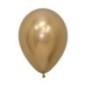Globo reflex dorado R5 12,5 cm crome
