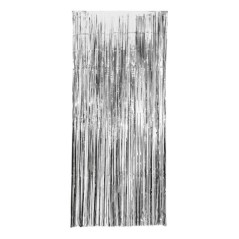 Cortina plata metalizada 1x200 cm para decoraciones fondos 8422935259551 25955