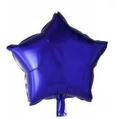 Globo estrella color purpura 46 cm helio o aire 5712735004011 8540