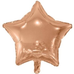 Globo estrella color rosa dorado 46 cm helio o aire 5712735009580 8991