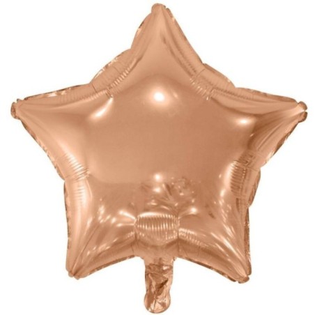 Globo estrella color rosa dorado 46 cm helio o aire 5712735009580 8991