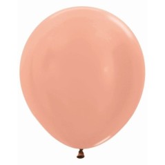 Globo R18 oro rosa Sempertex 45 cm 6 uds 7703340166674 R18 568