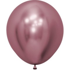 Globo Reflex Sempertex R18 Rosado 45 cm 6 uds 7703340179452 R18 909