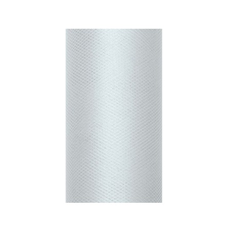 Tul gris rollo de 9 mt x 15 cm para decoraciones 5901157466679 TIU15 091