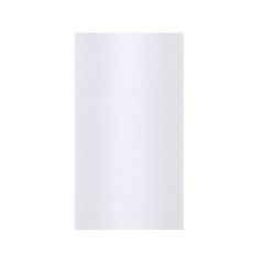 Tul blanco rollo de 9 mt x 30 cm para decoraciones 5901157444882 TIU30 008