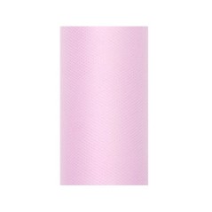 Tul Rosa claro rollo de 9 mt x 30 cm para decoraciones 5901157464743 TIU30 081J