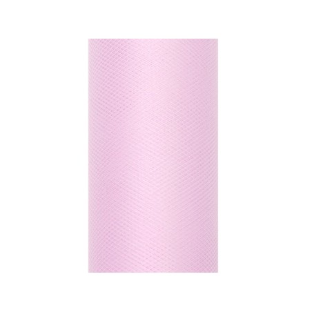 Tul Rosa claro rollo de 9 mt x 30 cm para decoraciones 5901157464743 TIU30 081J