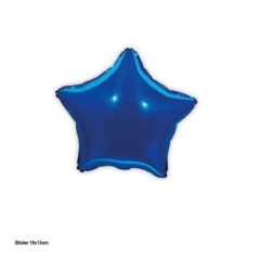 Globo estrella azul celeste foil de 45 cm 8435127137674 13767