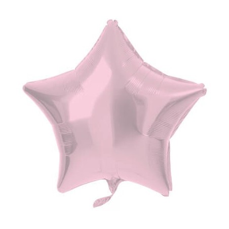 Globo estrella rosa pastel 48 cm 8714572669399 FC66939