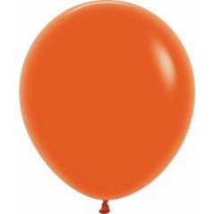 Globo Sempertex 18" 45 cm naranja 15 uds 7703340394060 R18 061 15