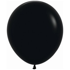 Globos R18 negro 15 uds de 45 cm Sempertex 7703340394114 R18 080 15